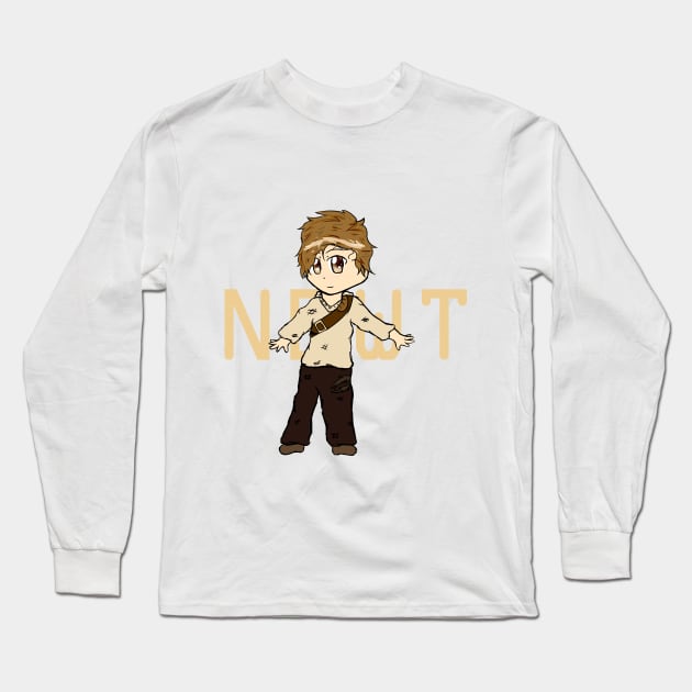 Chibi Newt - The Maze Runner Long Sleeve T-Shirt by oh_shoot_arts